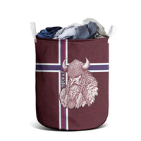 Norway Viking Spirit Laundry Basket Norse Mythology Warrior