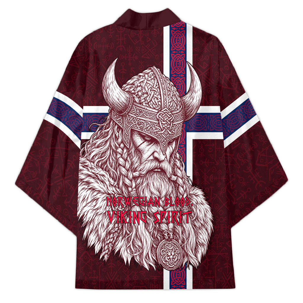 Norway Viking Spirit Kimono Norse Mythology Warrior