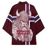 Norway Viking Spirit Kimono Norse Mythology Warrior