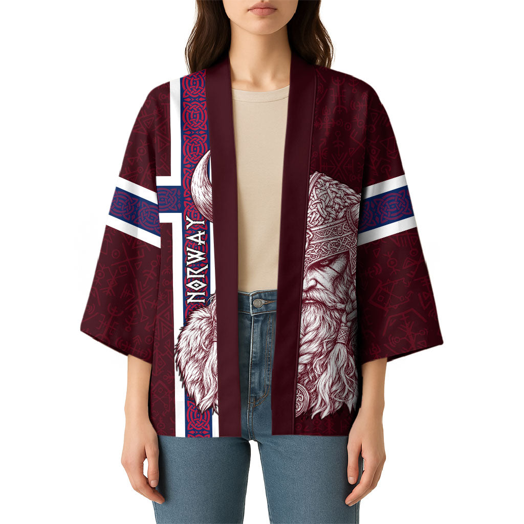 Norway Viking Spirit Kimono Norse Mythology Warrior