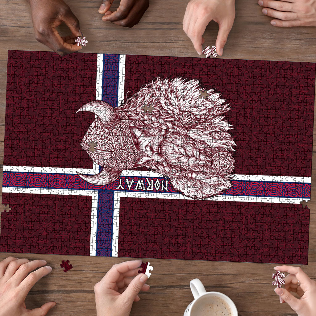 Norway Viking Spirit Puzzle Norse Mythology Warrior