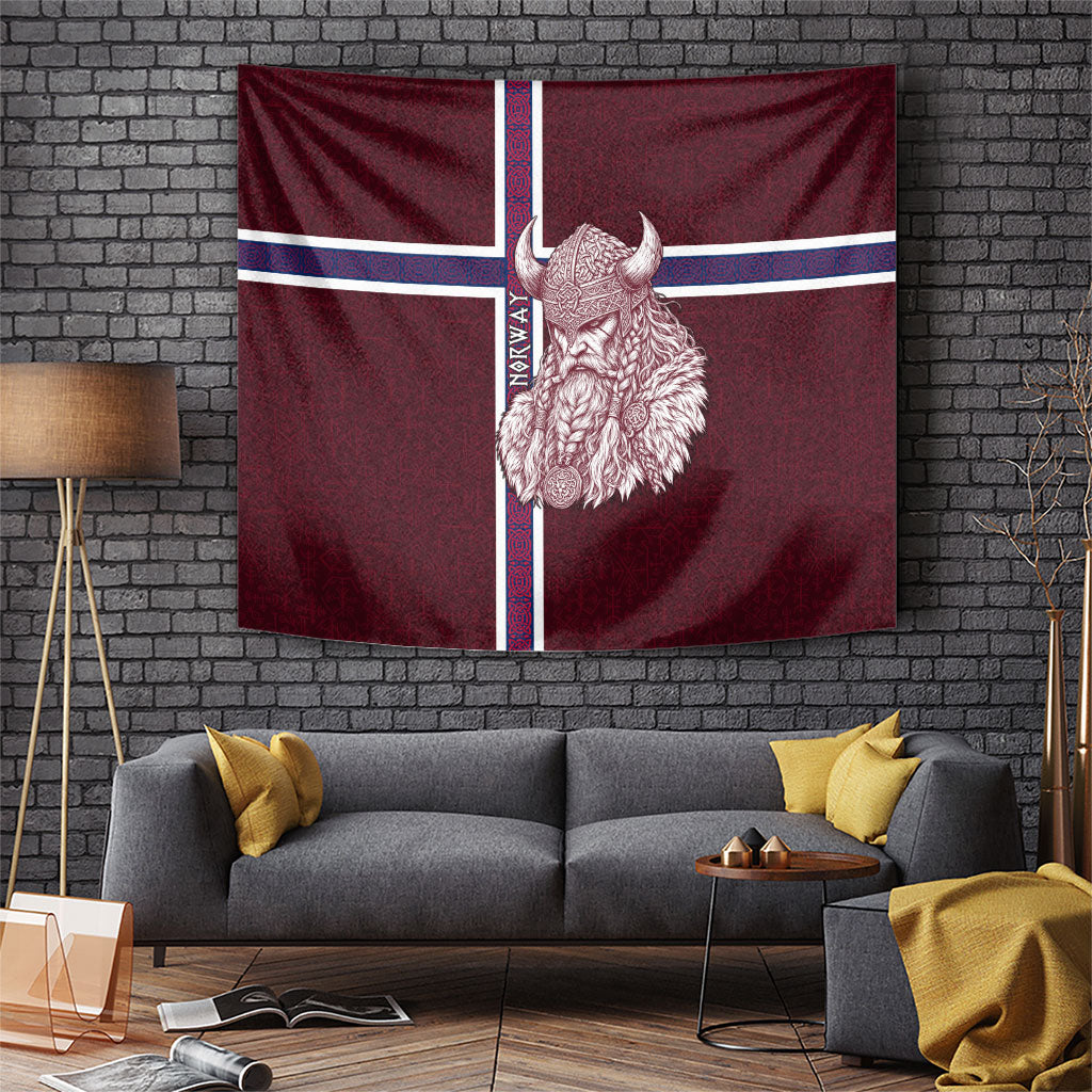 Norway Viking Spirit Tapestry Norse Mythology Warrior