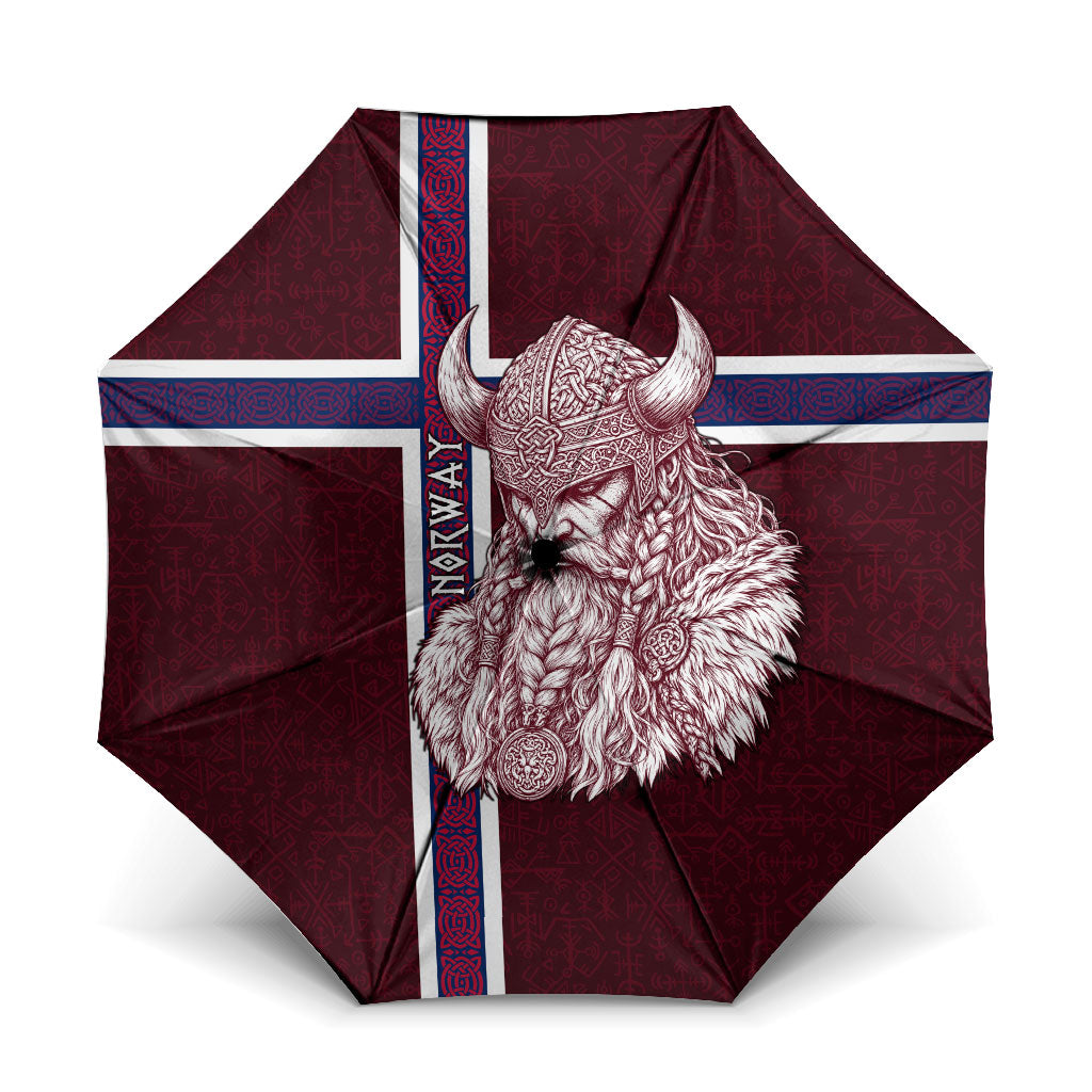 Norway Viking Spirit Umbrella Norse Mythology Warrior