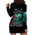 Don't Try To Figure Me Out Skull Hoodie Dress - Wonder Print Shop