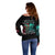 Don't Try To Figure Me Out Skull Off Shoulder Sweater - Wonder Print Shop