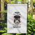 Warning My Mouth Messy Bun Garden Flag - Wonder Print Shop