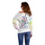 I Try To Avoid Drama Sugar Skull Colorful Off Shoulder Sweater - Wonder Print Shop