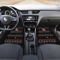 Skull Couple Christmas Car Mats Xmas Holiday Patterns - Wonder Print Shop