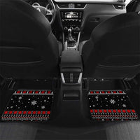 Skull Couple Christmas Car Mats Xmas Holiday Patterns - Wonder Print Shop