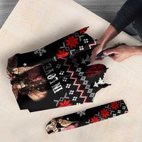 Skull Couple Christmas Umbrella Xmas Holiday Patterns - Wonder Print Shop
