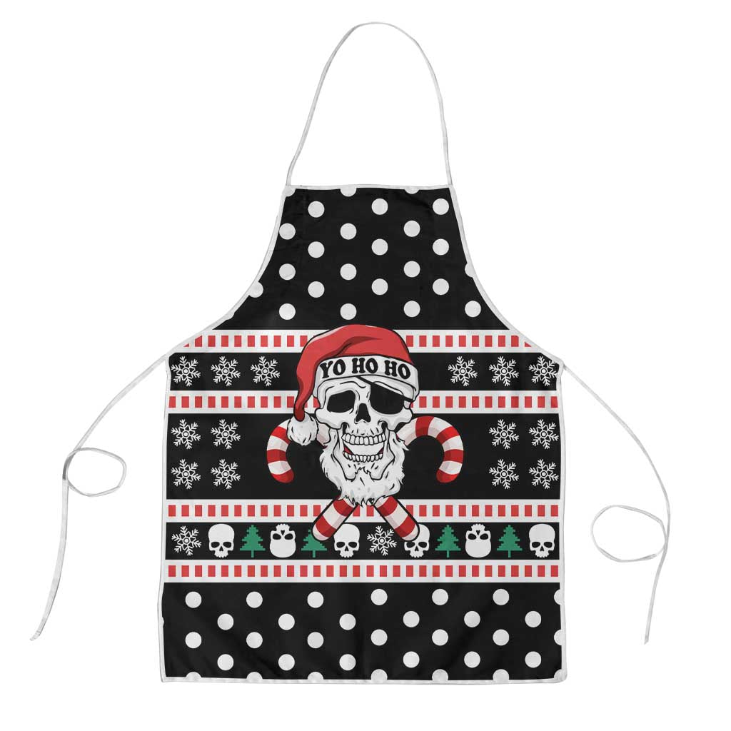 Skull Creepmas Christmas Yall Christmas Apron Xmas Holiday Patterns - Wonder Print Shop