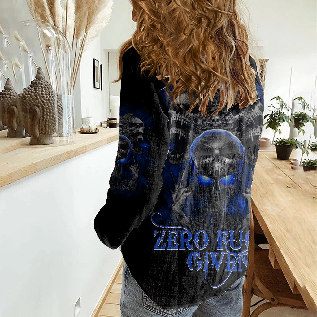 skull-butterfly-demon-zero-fck-given-women-casual-shirt