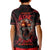 I'm Never Alone Skull Demon Kid Polo Shirt - Wonder Print Shop