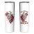 You Inspire My Inner Serial K Skull Rose Skinny Tumbler