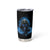 When I Was Born Reaper Fire Blue Tumbler Cup