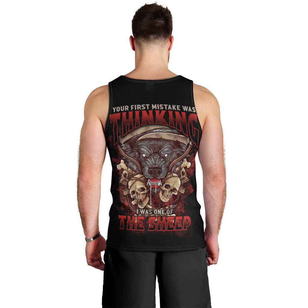 Your First Mistake Was Thingking Men Tank Top - Wonder Print Shop