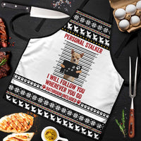 Chihuahua Personal Stalker Christmas Apron Xmas Holiday Patterns - Wonder Print Shop