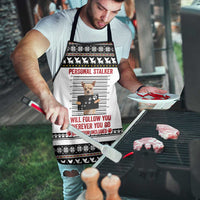 Chihuahua Personal Stalker Christmas Apron Xmas Holiday Patterns - Wonder Print Shop