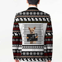Chihuahua Personal Stalker Christmas Blazer Xmas Holiday Patterns - Wonder Print Shop