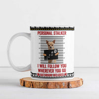 Chihuahua Personal Stalker Christmas Ceramic Mug Xmas Holiday Patterns - Wonder Print Shop