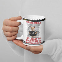 Chihuahua Personal Stalker Christmas Ceramic Mug Xmas Holiday Patterns - Wonder Print Shop