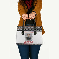 Chihuahua Personal Stalker Christmas Leather Bag Xmas Holiday Patterns - Wonder Print Shop
