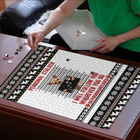 Chihuahua Personal Stalker Christmas Puzzle Xmas Holiday Patterns - Wonder Print Shop
