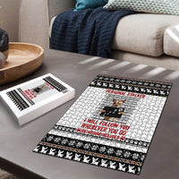 Chihuahua Personal Stalker Christmas Puzzle Xmas Holiday Patterns - Wonder Print Shop