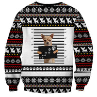 Chihuahua Personal Stalker Christmas Sweatshirt Xmas Holiday Patterns - Wonder Print Shop