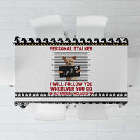 Chihuahua Personal Stalker Christmas Tablecloth Xmas Holiday Patterns - Wonder Print Shop