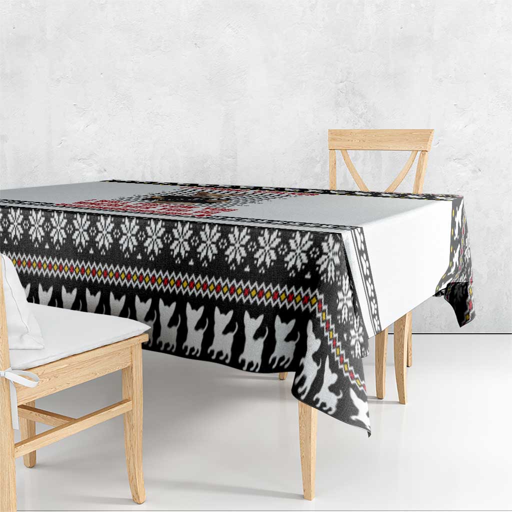Chihuahua Personal Stalker Christmas Tablecloth Xmas Holiday Patterns - Wonder Print Shop