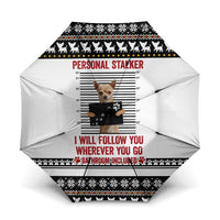 Chihuahua Personal Stalker Christmas Umbrella Xmas Holiday Patterns - Wonder Print Shop