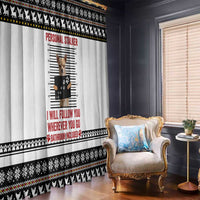 Chihuahua Personal Stalker Christmas Window Curtain Xmas Holiday Patterns - Wonder Print Shop