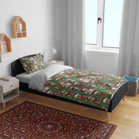 Chihuahua Santa Clau Christmas Bedding Set Xmas Holiday Patterns - Wonder Print Shop