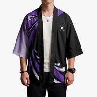 Personalized Purple Winged Golf Ball Kimono Bold Golf Graphic Design - Wonder Print Shop
