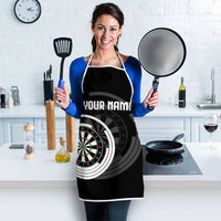 Personalized Black and White Dartboard Apron Bullseye Target Design for Dart Players - Wonder Print Shop