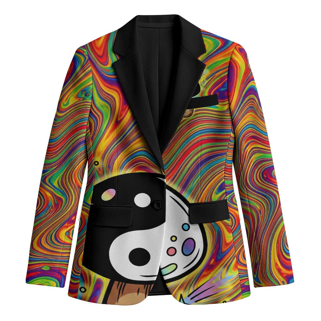 Free Your Mind Peace Love Collective Blazer Psychedelic Hippie Vibes