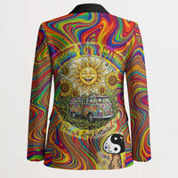 Free Your Mind Peace Love Collective Blazer Psychedelic Hippie Vibes