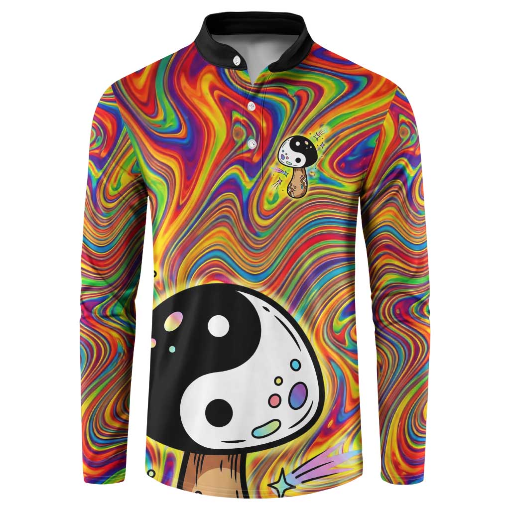 Free Your Mind Peace Love Collective Button Sweatshirt Psychedelic Hippie Vibes