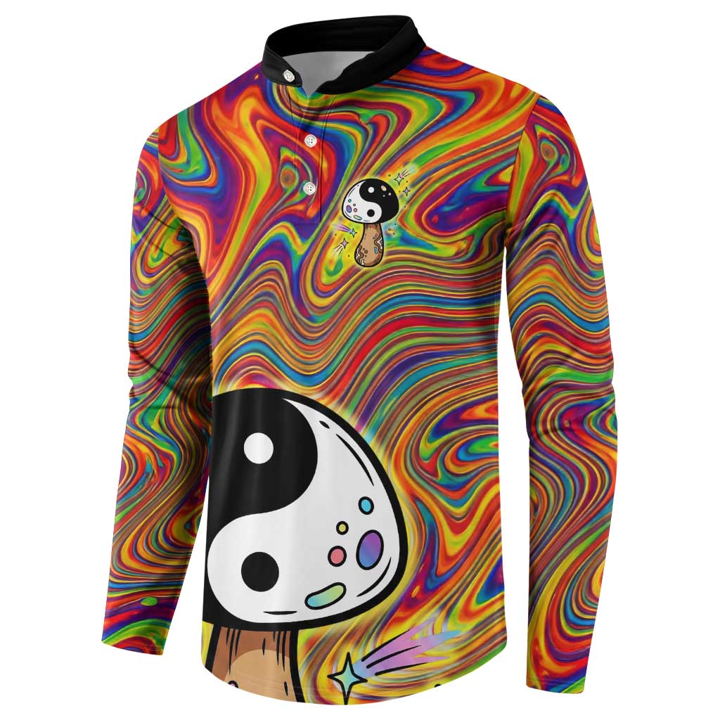Free Your Mind Peace Love Collective Button Sweatshirt Psychedelic Hippie Vibes