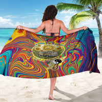 Free Your Mind Peace Love Collective Sarong Psychedelic Hippie Vibes