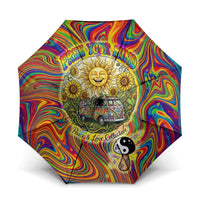 Free Your Mind Peace Love Collective Umbrella Psychedelic Hippie Vibes