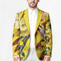 Make Love Not War Blazer Hippie Flower Power Revolution