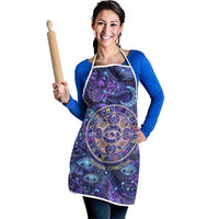 Universal Connection Zodiac Apron Cosmic Eye and Sacred Om Vibration