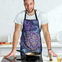 Universal Connection Zodiac Apron Cosmic Eye and Sacred Om Vibration