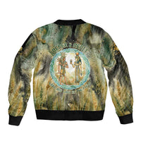 Neper and Nepit Bomber Jacket Ancient Egyptian Seed Awakening and Fertility