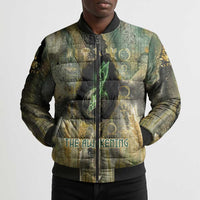 Neper and Nepit Bomber Puffer Jacket Ancient Egyptian Seed Awakening and Fertility