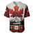 Canada Flag Baseball Jersey Maple Leaf & Plaid Pattern Design