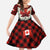 Canada Flag Family Matching Long Sleeve Bodycon Dress and Hawaiian Shirt Maple Leaf & Plaid Pattern Design