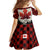 Canada Flag Family Matching Long Sleeve Bodycon Dress and Hawaiian Shirt Maple Leaf & Plaid Pattern Design